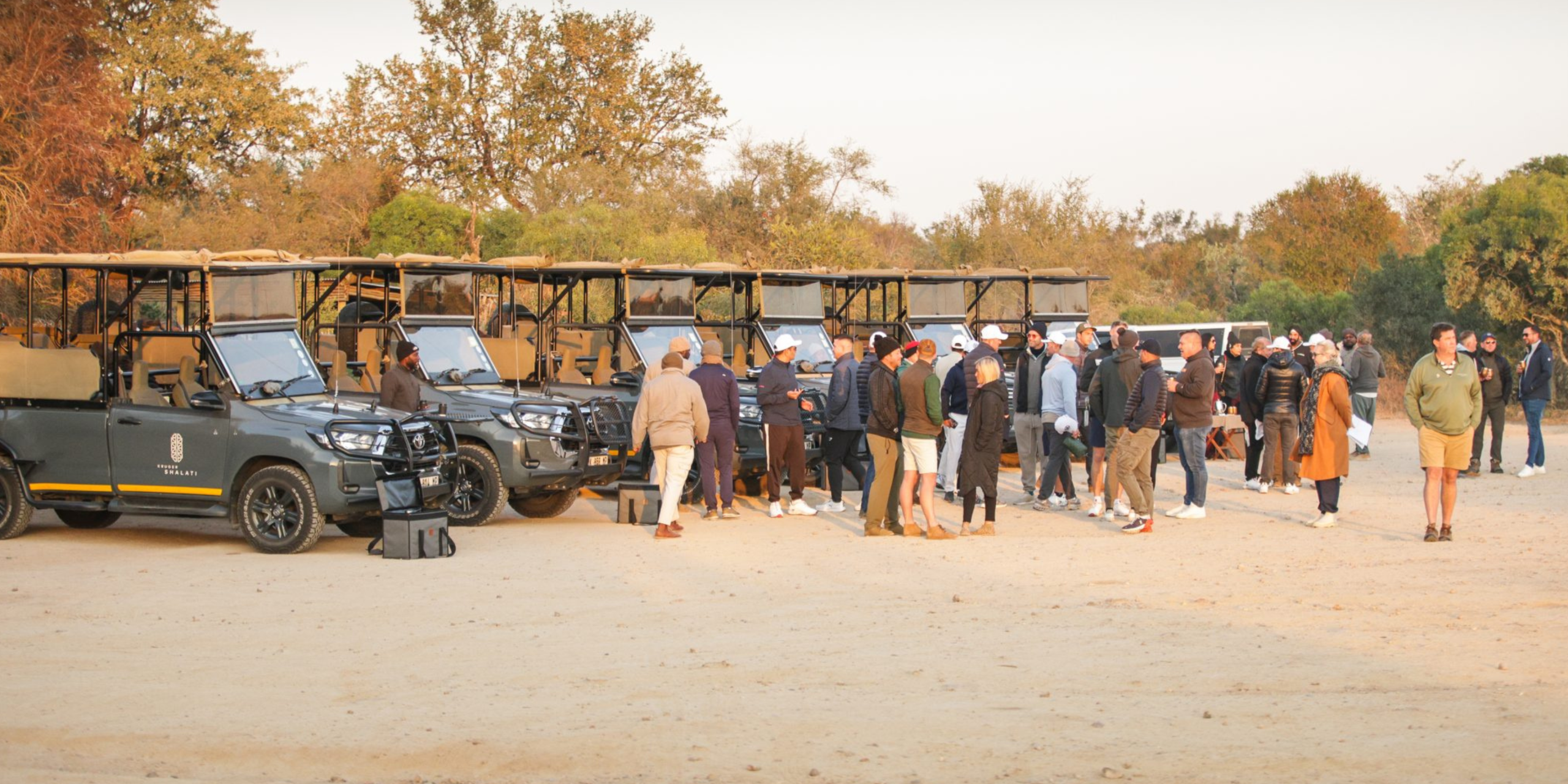 Executive retreats in Kruger with leaders on a game drive
