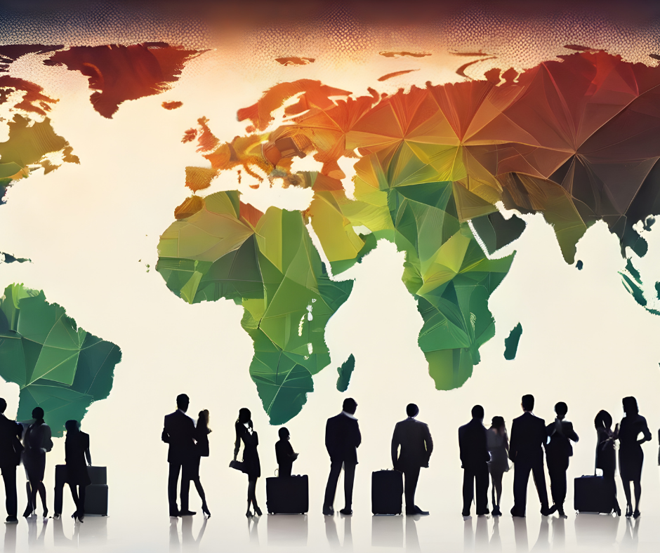 International business executives enjoying a luxury corporate experience in South Africa